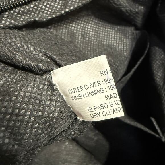 VTG El Paso Saddle Company Wool Saddle Blanket Purse Navajo Print Shoulder Bag - Picture 8 of 9